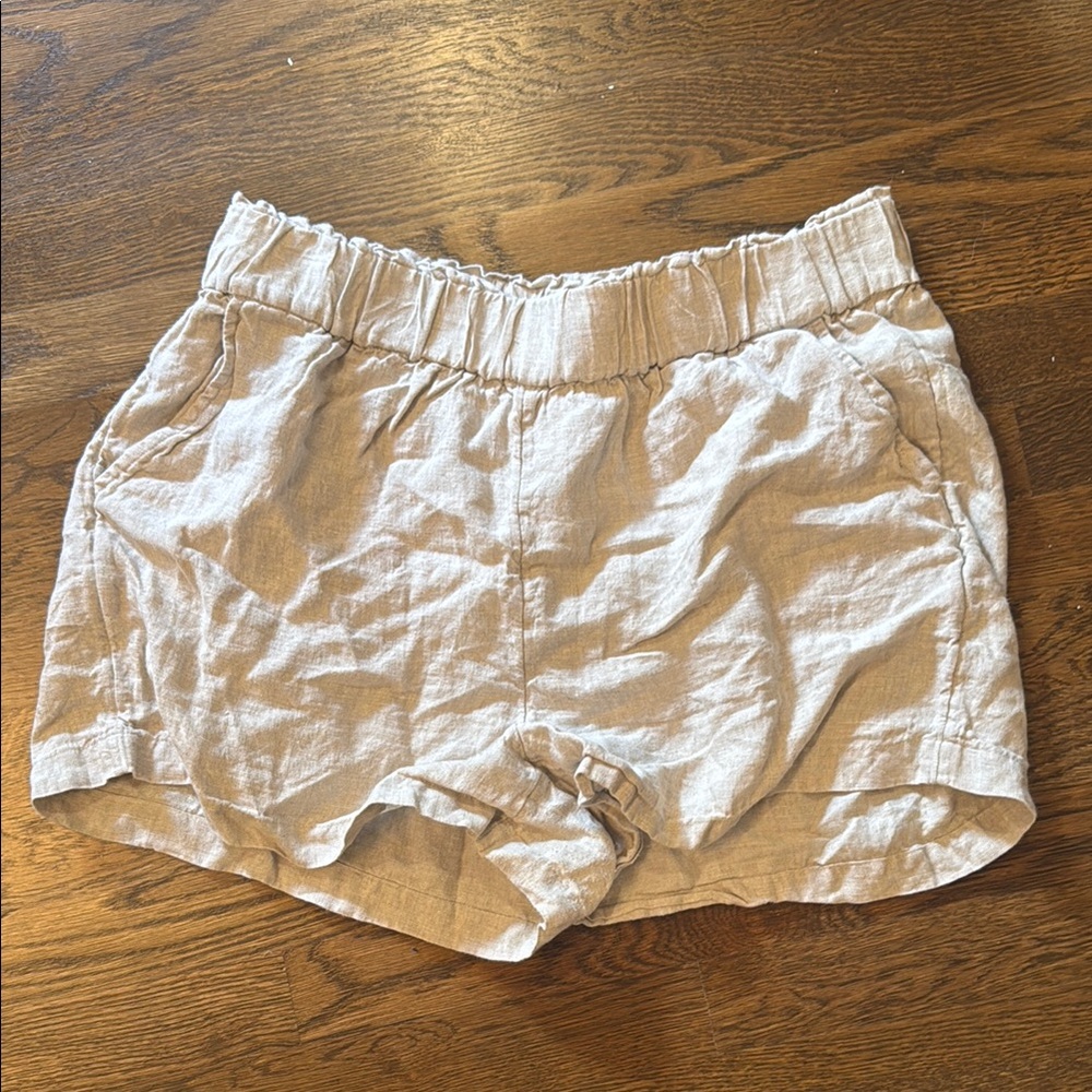 J. Crew linen shorts